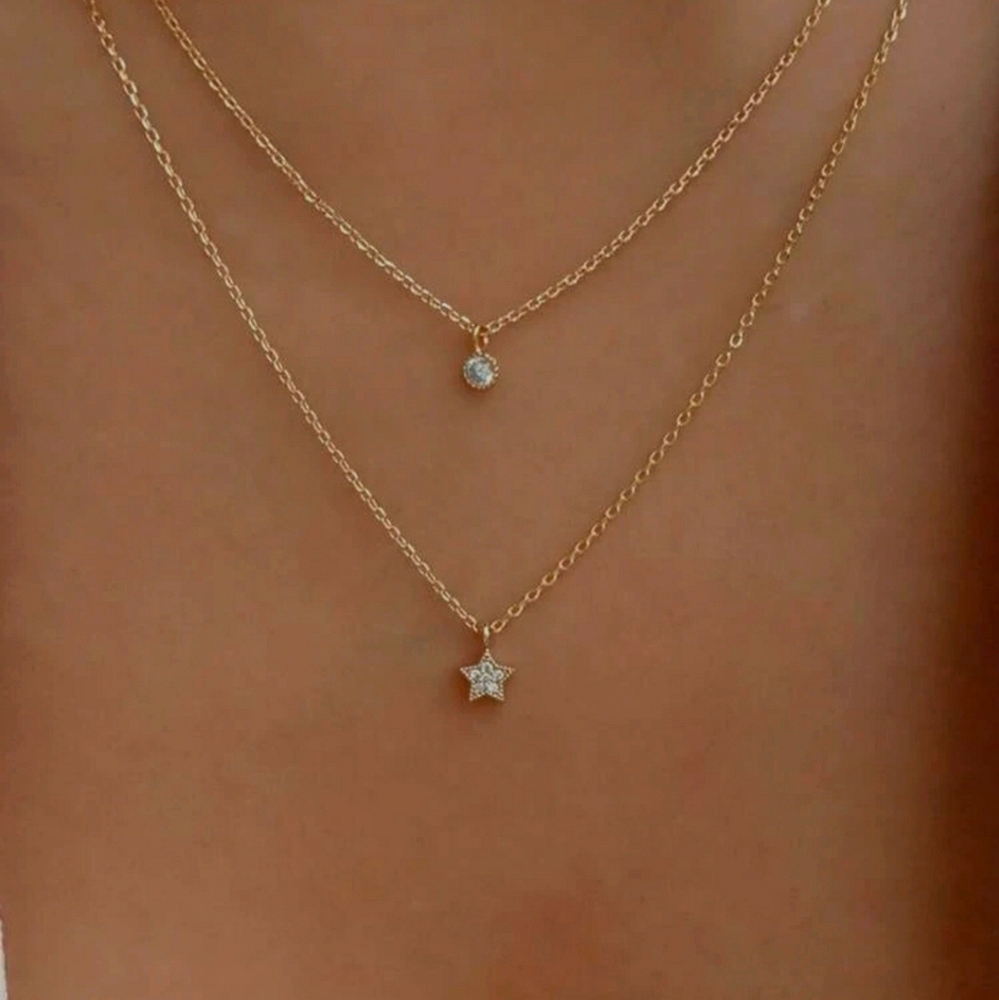 Star charm necklace